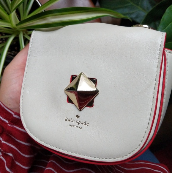 Kate Spade white leather bag - Picture 3 of 6